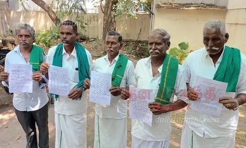 கலெக்டரிடம் விவசாயிகள் மனு