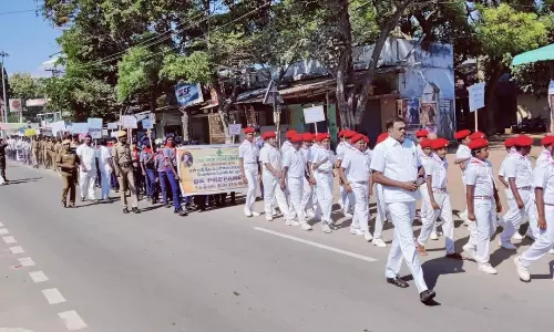 வன உயிரின வார விழிப்புணர்வு ஊர்வலம்