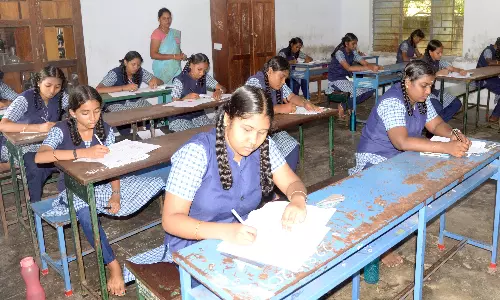 திறனாய்வு தேர்வை 4,485 மாணவ-மாணவிகள் எழுதினர் திறனாய்வு தேர்வை 4,485 மாணவ-மாணவிகள் எழுதினர்