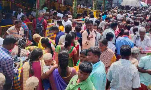 பெருமாள் கோவில்களில் பக்தர்கள் குவிந்தனர்