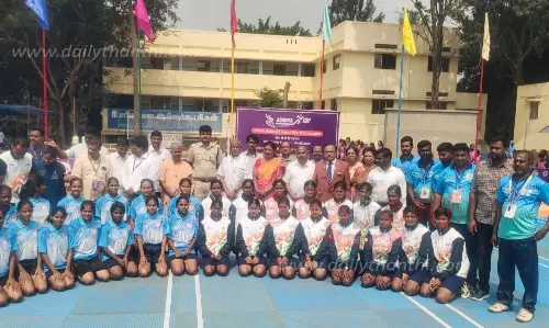 தெற்கு மண்டல மாணவிகளுக்கான கோகோ போட்டி