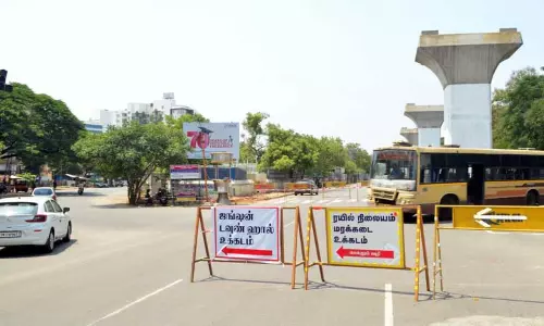 கோவை-அவினாசி சாலையில் போக்குவரத்து மாற்றம் அமலுக்கு வந்தது