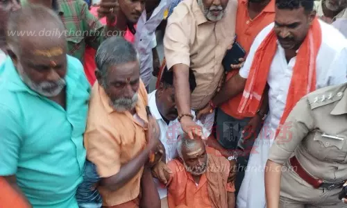 விசுவ இந்து பரிஷத்-பஜ்ரங்தள் அமைப்பினர் மறியல்; 52 பேர் கைது