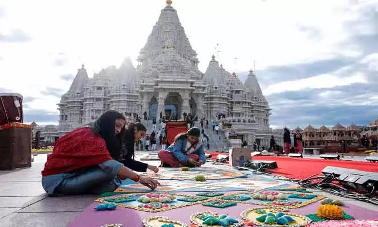 அமெரிக்காவில் 185 ஏக்கரில் மிகப்பெரிய இந்து கோவில் அமெரிக்காவில் 185 ஏக்கரில் மிகப்பெரிய இந்து கோவில்