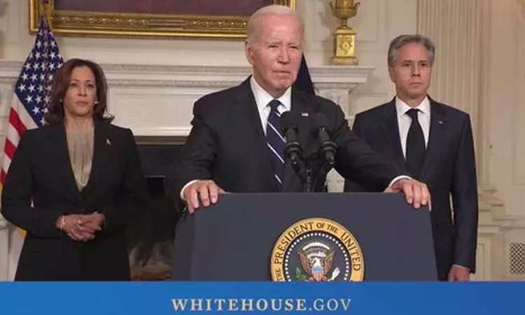 பெண்கள் பலாத்காரம், குழந்தைகள் படுகொலை; இஸ்ரேல் துயரங்களை வேதனையுடன் விவரித்த ஜோ பைடன்