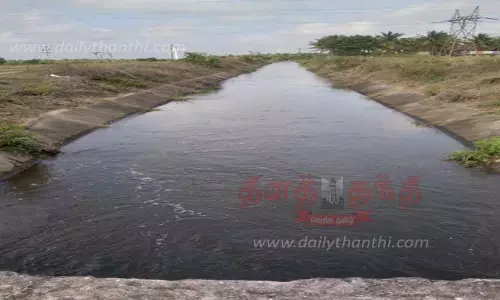 செட்டியக்காபாளையம் கிளை வாய்க்காலில் தண்ணீர் திறப்பு