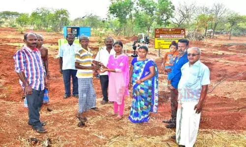 வேளாண்மை வளர்ச்சி திட்டப்பணிகள் ஆய்வு