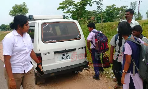 தகுதிச்சான்று இன்றி இயக்கப்பட்ட வாகனங்கள் பறிமுதல்