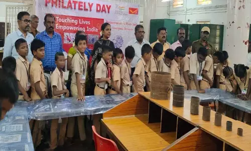 கோவில்பட்டியில் அஞ்சல் அலுவலகத்தில்தபால்தலை கண்காட்சி