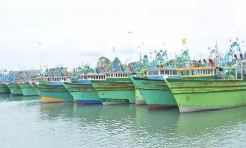 தூத்துக்குடியில்விசைப்படகு மீனவர்கள் 2-வது நாளாக வேலைநிறுத்தம்