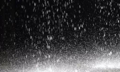 பொன்னமராவதியில் பலத்த மழை