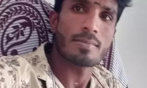 மனைவியின் கண் முன்னே தொழிலாளி வெட்டிக்கொலை