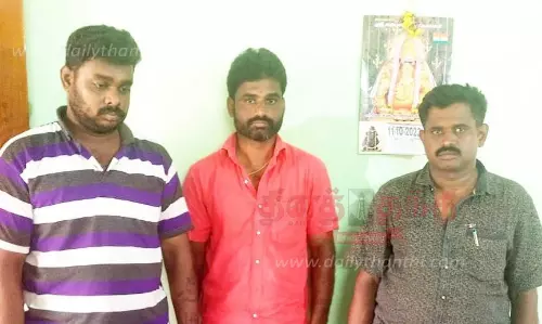 16 டன் ரேஷன் அரிசி பறிமுதல்; 3 பேர் கைது