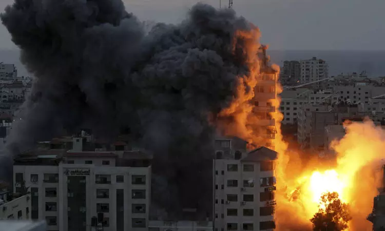 காசா அடுக்குமாடி குடியிருப்பு மீது இஸ்ரேல் நடத்திய... ... இஸ்ரேல் மீது ஹமாஸ் மீண்டும் தாக்குதல் காசா அடுக்குமாடி குடியிருப்பு மீது இஸ்ரேல் நடத்திய... ... இஸ்ரேல் மீது ஹமாஸ் மீண்டும் தாக்குதல்