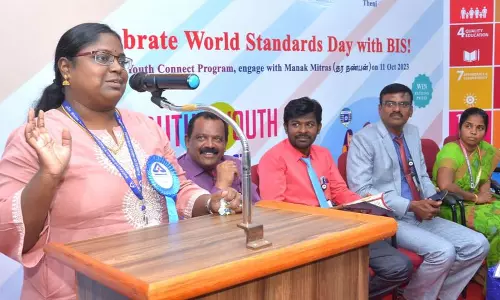 நாடார் சரசுவதி என்ஜினீயரிங் கல்லூரியில்உலக தரநிர்ணய தின விழிப்புணர்வு