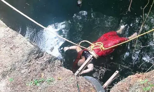 தோட்டத்து கிணற்றில் பிணமாக மிதந்த இளம்பெண்