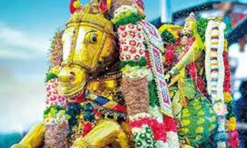 கள்ளழகர் கோவிலில் நவராத்திரி திருவிழா