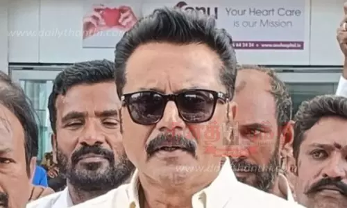 காவிரி விவகாரத்தில் மத்திய அரசு அழுத்தமான முடிவு எடுக்க வேண்டும்; சரத்குமார் பேட்டி