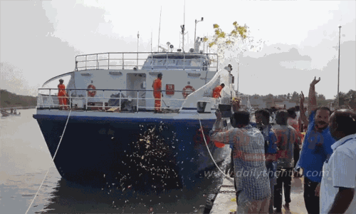 நாகை- இலங்கை இடையே பயணிகள் கப்பல் போக்குவரத்து நாளை தொடக்கம்