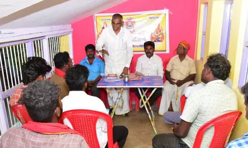 ஆறுமுகநேரியில்இந்து முன்னணி கூட்டம்