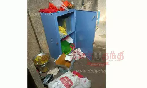 கோவில் பூட்டை உடைத்து அம்மன் நகை திருட்டு
