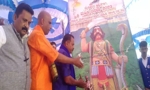 மகிஷா தசரா அமைதியாக நடந்து முடிந்தது  ஏராளமானோர் கலந்து கொண்டனர்