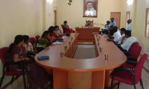 திமிரி பேரூராட்சி கூட்டம்