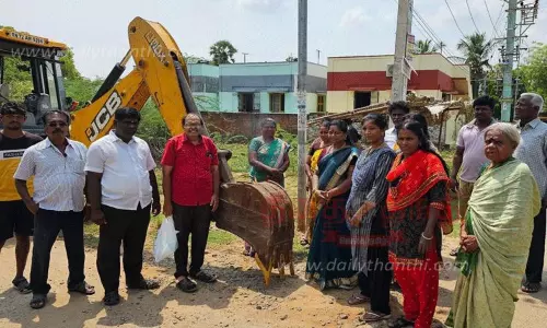 150 வீடுகளுக்கு புதிய குடிநீர் இணைப்பு தொடக்க விழா