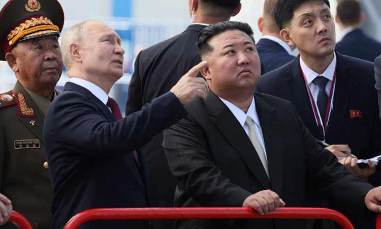 ரஷியாவுக்கு வடகொரியா ஆயுத வினியோகம்; புகைப்பட ஆவணங்களுடன் அமெரிக்கா பரபரப்பு குற்றச்சாட்டு