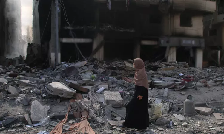 ‘இது இரண்டாவது பேரழிவு’ - காசா மக்கள் வேதனை ... ... இஸ்ரேல் - ஹமாஸ் இடையே 9ம் நாளாக தொடரும் போர்..!!