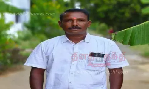மின்னல் தாக்கி தொழிலாளி பலி