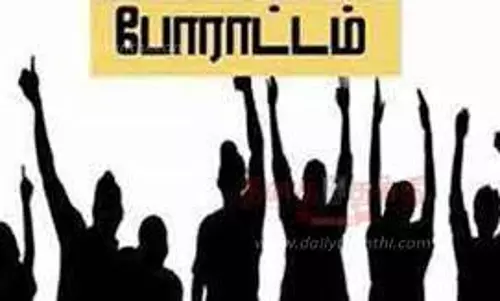 பஸ் இல்லாததால் மக்கள் போராட்டம்