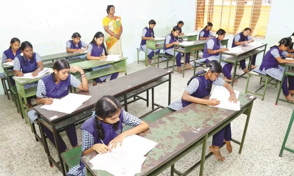 6,636 மாணவ-மாணவிகள் எழுதினர் 6,636 மாணவ-மாணவிகள் எழுதினர்