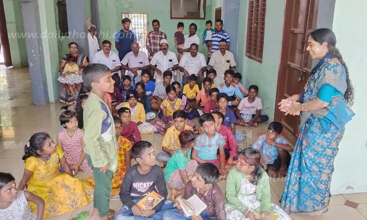 அரசுப் பள்ளி மாணவர்களுக்கு திருக்குறள் முற்றோதல் பயிற்சி