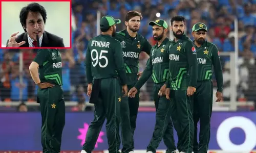 இந்திய அணிக்கு எதிராக மோசமான வரலாற்றை மாற்ற முடியாவிட்டாலும் வெற்றிக்காக போராடியிருக்கலாம் - ரமீஸ் ராஜா