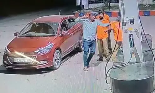 கடனுக்கு டீசல்போட வலியுறுத்தி பெட்ரோல் பங்க் ஊழியர் மீது தாக்குதல்