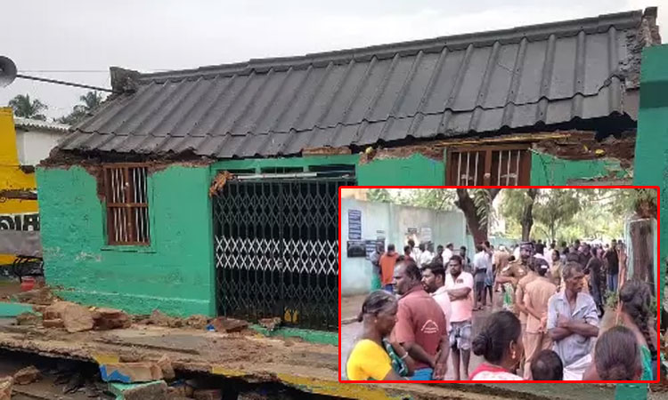 திருப்பூரில் சமுதாய நலக்கூடம் மேற்கூரை இடிந்து விழுந்து 3 பேர் உயிரிழப்பு..!