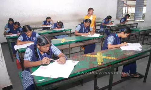 ஈரோடு மாவட்டத்தில் தமிழ் இலக்கிய திறனறிவு தேர்வு7 ஆயிரத்து 347 மாணவ-மாணவிகள் எழுதினர்