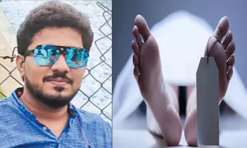 மெரினா காமராஜர் சாலையில் பஸ் சக்கரத்தில் சிக்கி வாலிபர் சாவு