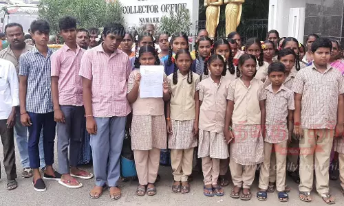 தேவிபாளையம் பகுதிக்கு பஸ் வசதி ஏற்படுத்த வேண்டும்கலெக்டரிடம் பொதுமக்கள் மனு