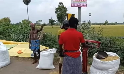 டெல்டா மாவட்டங்களுக்கு படையெடுக்கும் நெல் வியாபாரிகள்