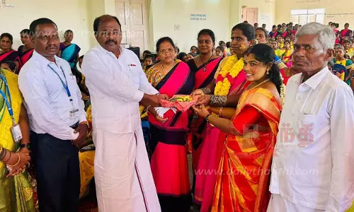 கர்ப்பிணிகளுக்கு சமுதாய வளைகாப்பு விழா