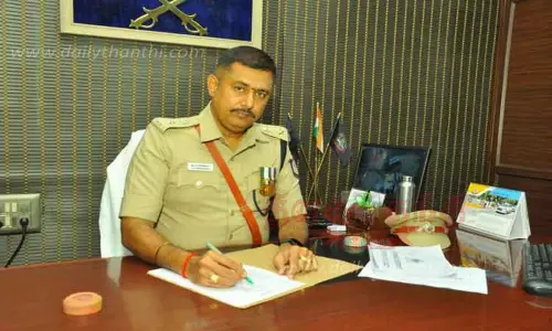 தென்காசி புதிய போலீஸ் சூப்பிரண்டாக சுரேஷ்குமார் பொறுப்பேற்பு