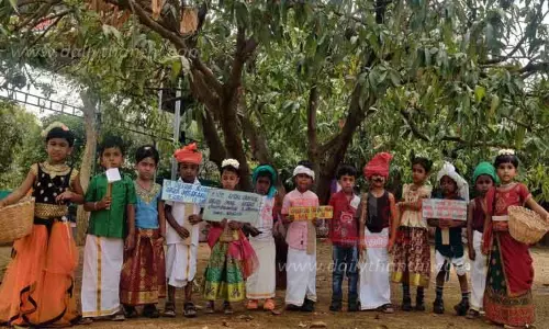 சுரண்டை பள்ளியில் விவசாயிகள் தினம்