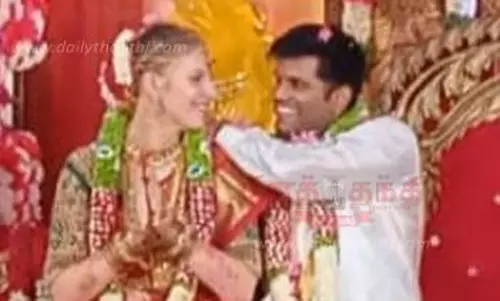 லண்டன் பெண்ணை திருமணம் செய்த திருவையாறு என்ஜினீயர்