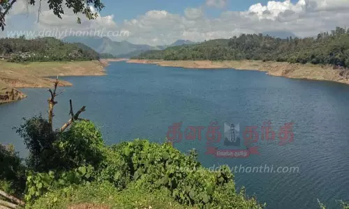 சோலையாறு அணை நீர்மட்டம் 100 அடியாக உயர்ந்தது