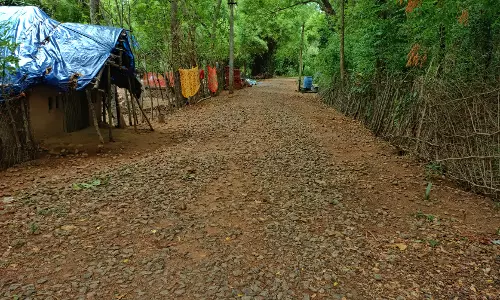 ஜல்லிக்கற்கள் பெயர்ந்து கிடக்கும் சாலை சீரமைக்கப்படுமா? ஜல்லிக்கற்கள் பெயர்ந்து கிடக்கும் சாலை சீரமைக்கப்படுமா?