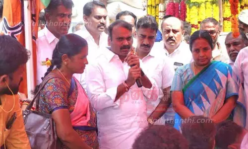 தி.மு.க.வுக்கு சரியான நேரத்தில் மக்கள் பாடம் புகட்டுவார்கள் தி.மு.க.வுக்கு சரியான நேரத்தில் மக்கள் பாடம் புகட்டுவார்கள்