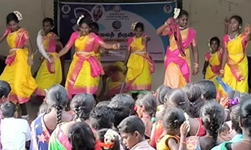 அரசு பள்ளி மாணவர்களுக்கான கலைத்திருவிழா போட்டி