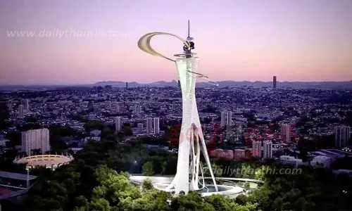 பூங்கா நகர் பெங்களூருவின் அழகை கண்டு ரசிக்க 250 மீட்டர் உயர காட்சிமுனை கோபுரம் பூங்கா நகர் பெங்களூருவின் அழகை கண்டு ரசிக்க 250 மீட்டர் உயர காட்சிமுனை கோபுரம்